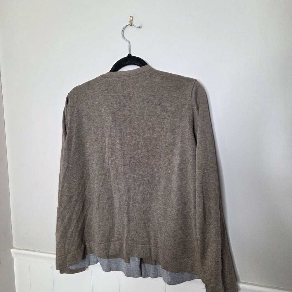 Gudrun Sjoden Solid Brown Button Down Cardigan Sw… - image 6